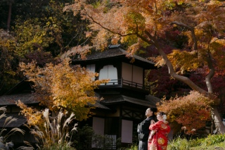 和装ロケ【三溪園紅葉プラン】