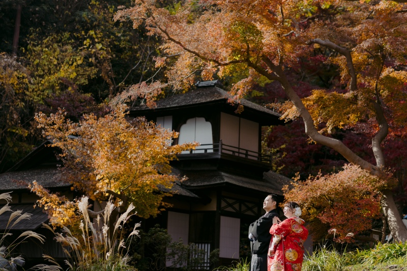 和装ロケ【三溪園紅葉プラン】