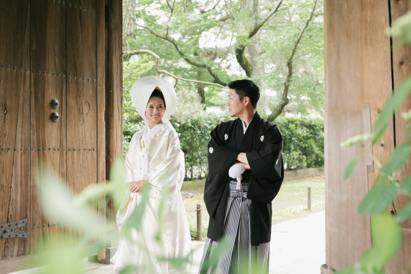 見つめ合うおふたり