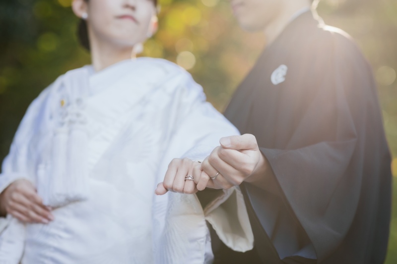 思い出の詰まった指輪も素敵にお手元ショット☆