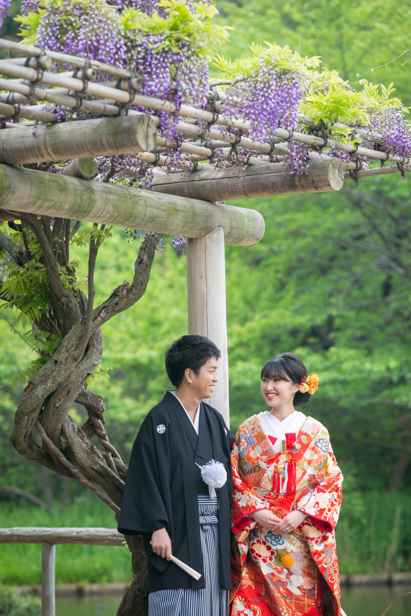 4月末の三渓園では...