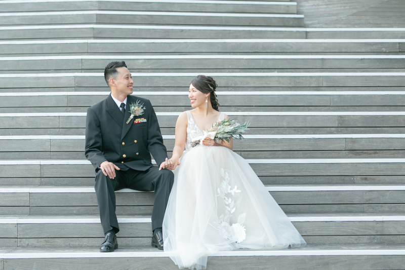 お座りショット