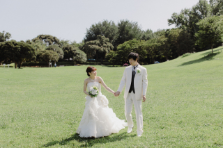 緑いっぱいの公園で＊