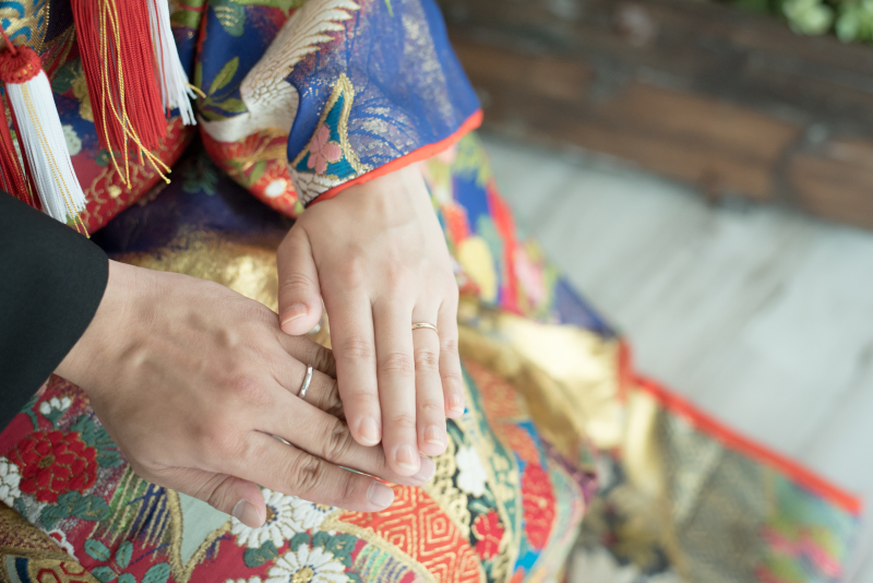 お手元を重ね合わせて・・・