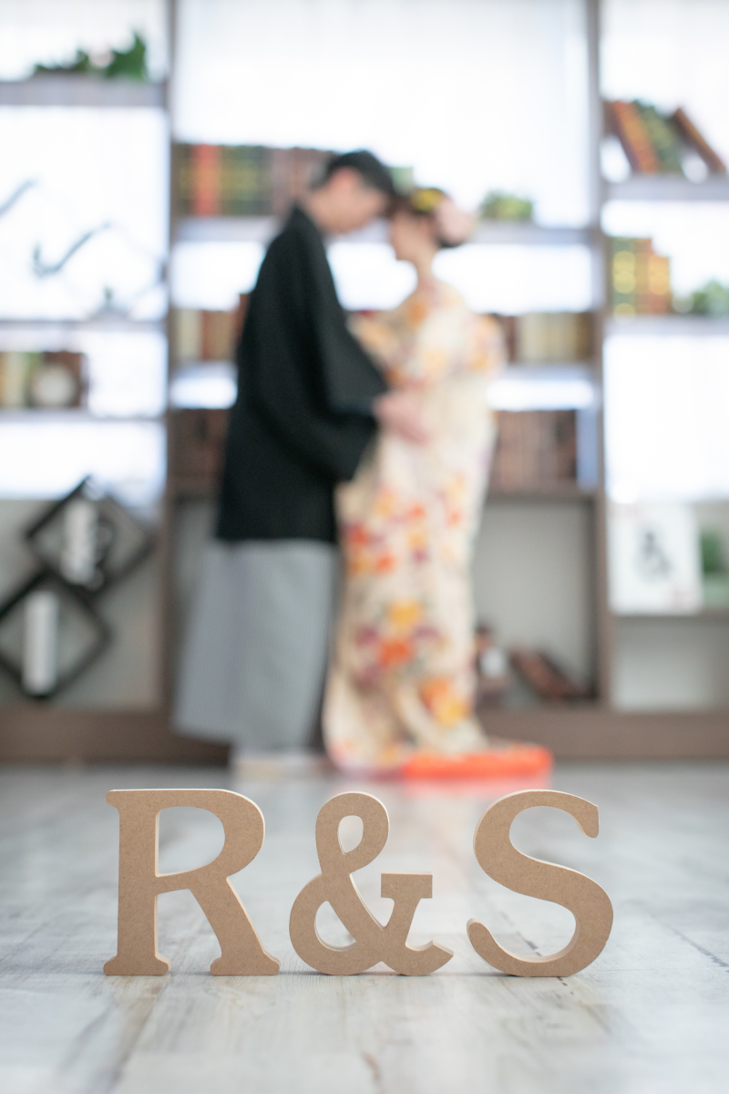 お二人のイニシャル