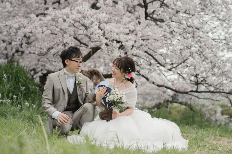 わんちゃんと一緒