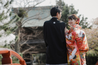 桜！和装ロケーション