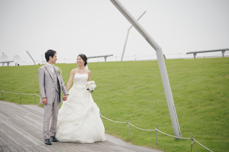 緑の中をお散歩