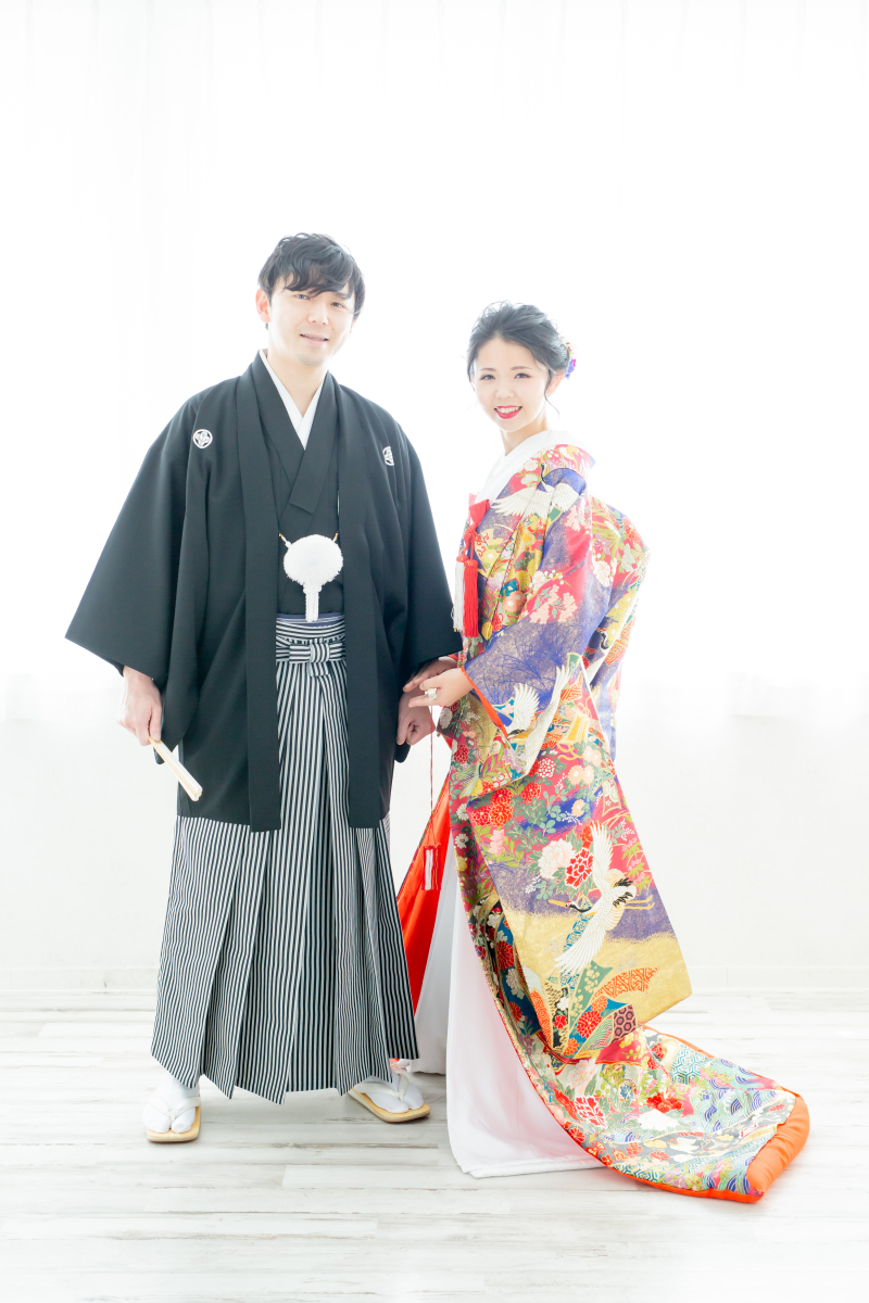 色打掛に・・・