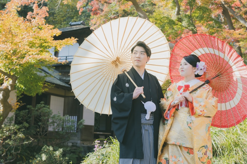 番傘を使って＊