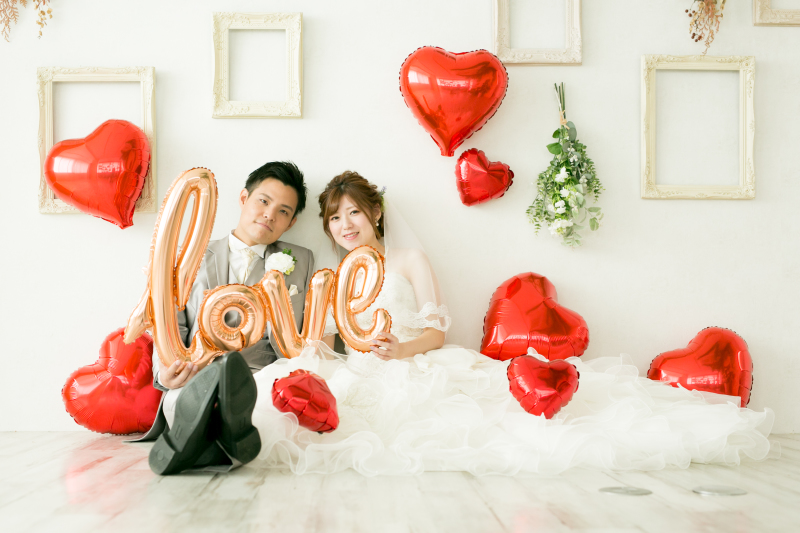 洋装　スタジオ撮影