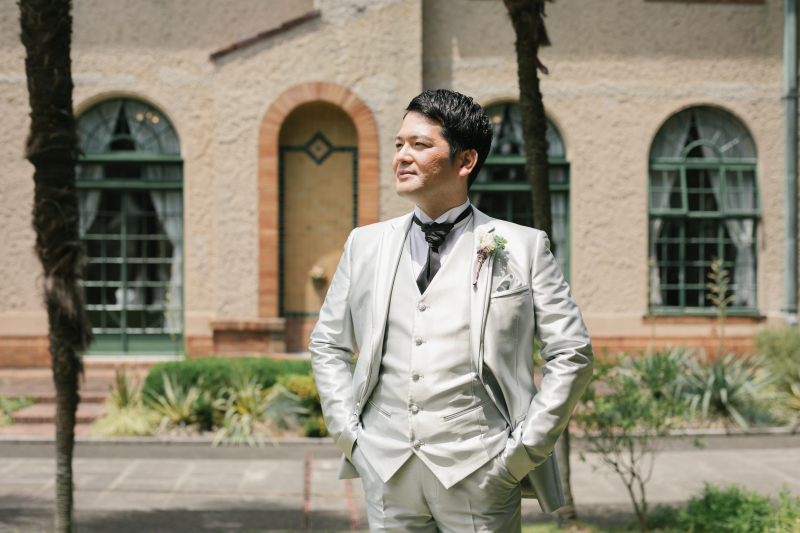 ご新郎様ソロショット