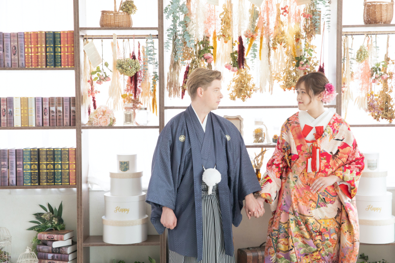 手繋ぎショット