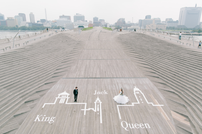 三塔でのショット