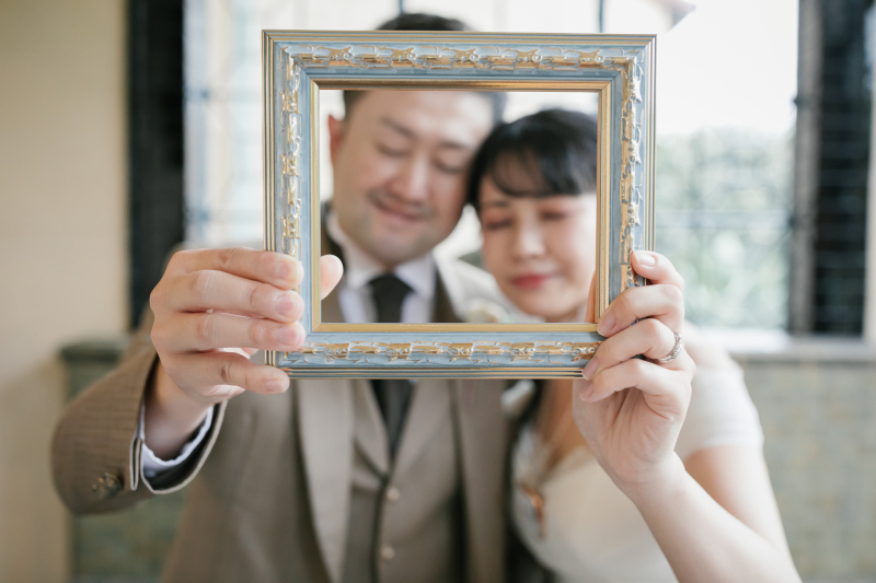 フレームを持って