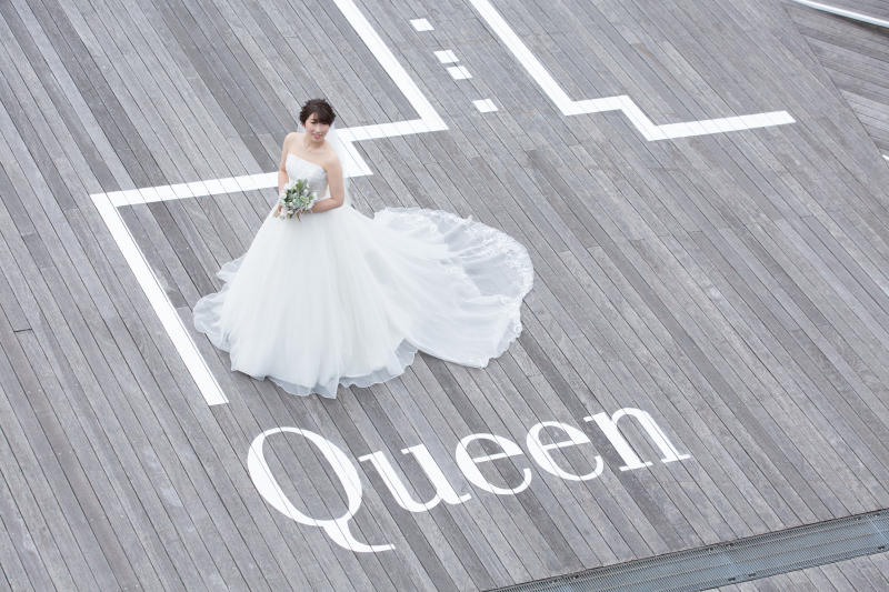 ご新婦様のソロショット