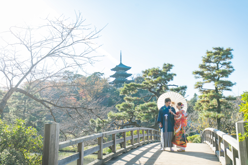 和装らしく・・・