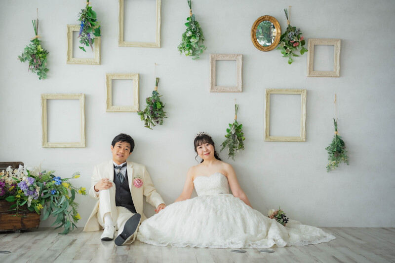 お座りショット