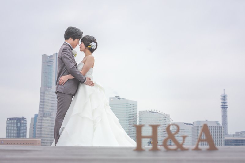 河川敷と大桟橋で...♡