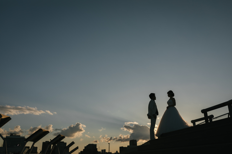 洋装*大桟橋撮影