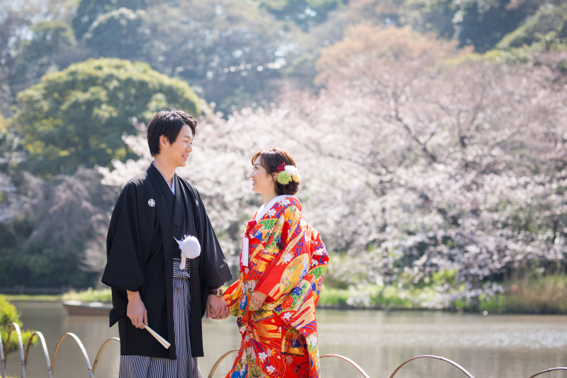 桜の中で笑顔いっぱい☆