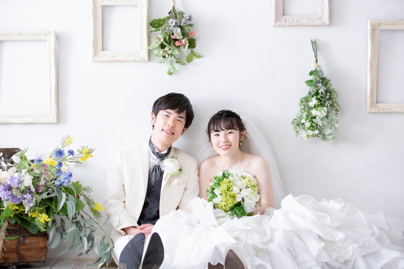 最後は座って。