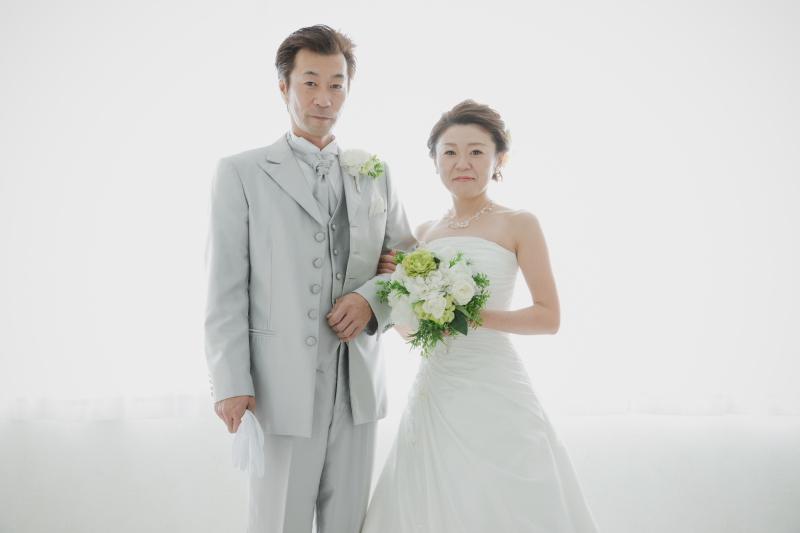 洋装　スタジオ撮影