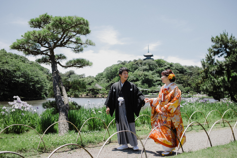 和洋装　ロケーション
