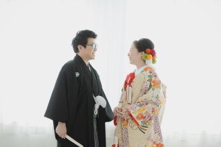 洋装×和装　スタジオ撮影