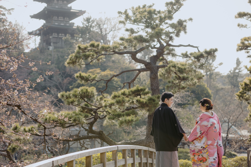 撮影スポットで・・・