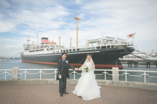 洋装ロケーションフォト