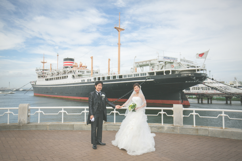 洋装ロケーションフォト