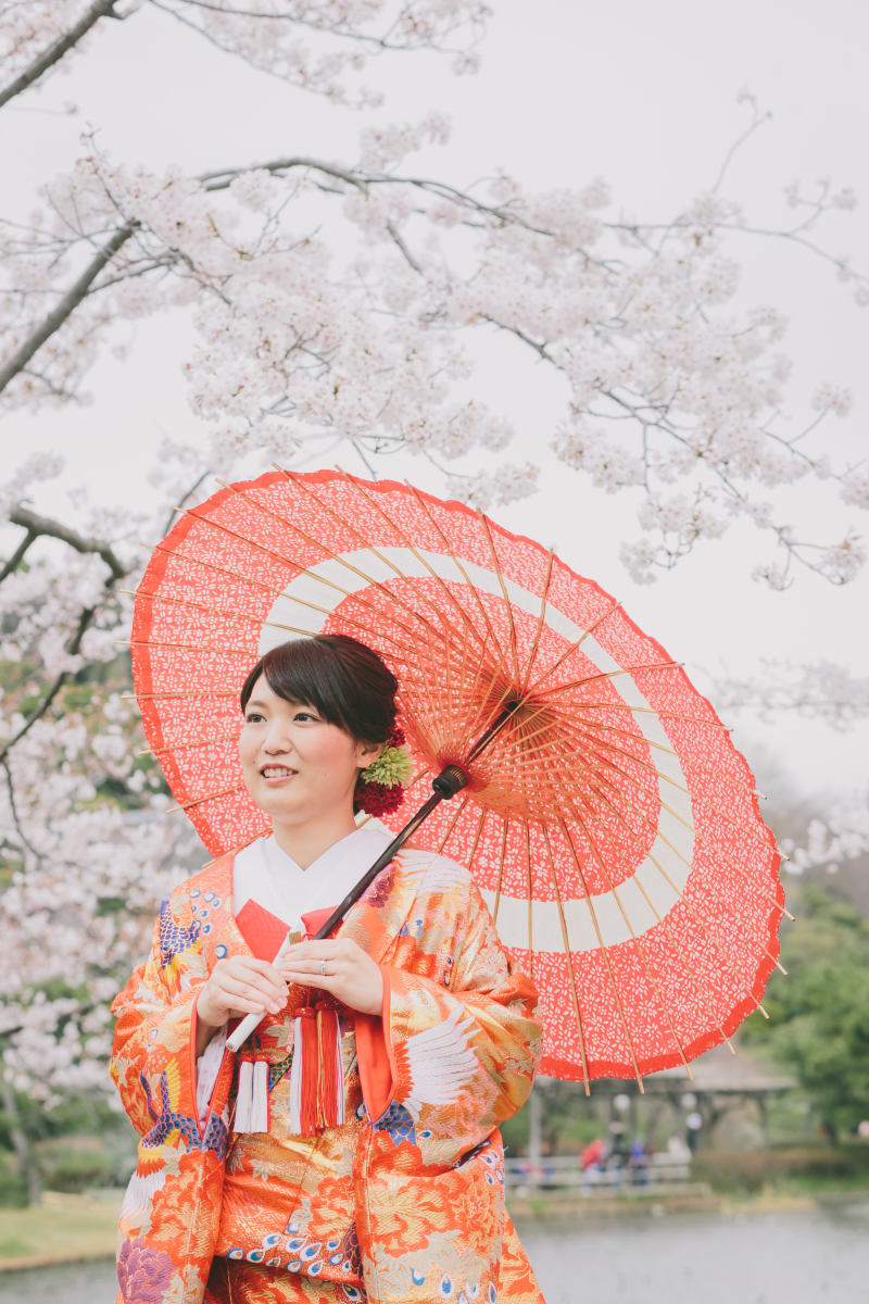 ご新婦様のソロショット