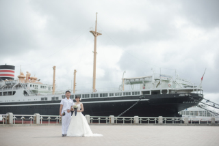 洋装　ロケーション