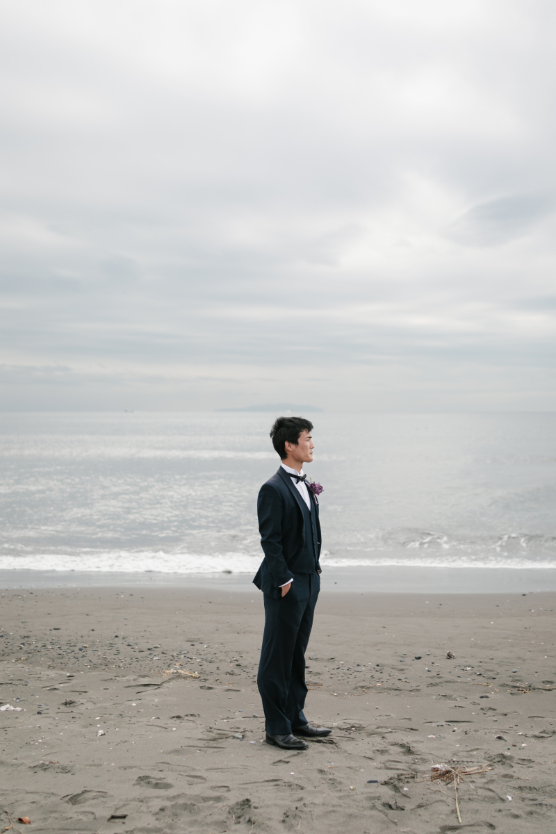 ご新郎様ソロショット