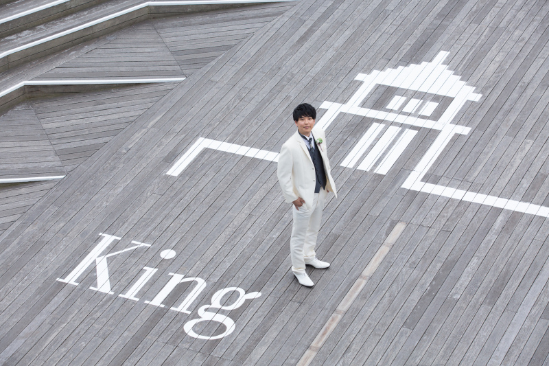 ご新郎様ソロショット