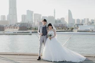 洋装×夕景夜景！