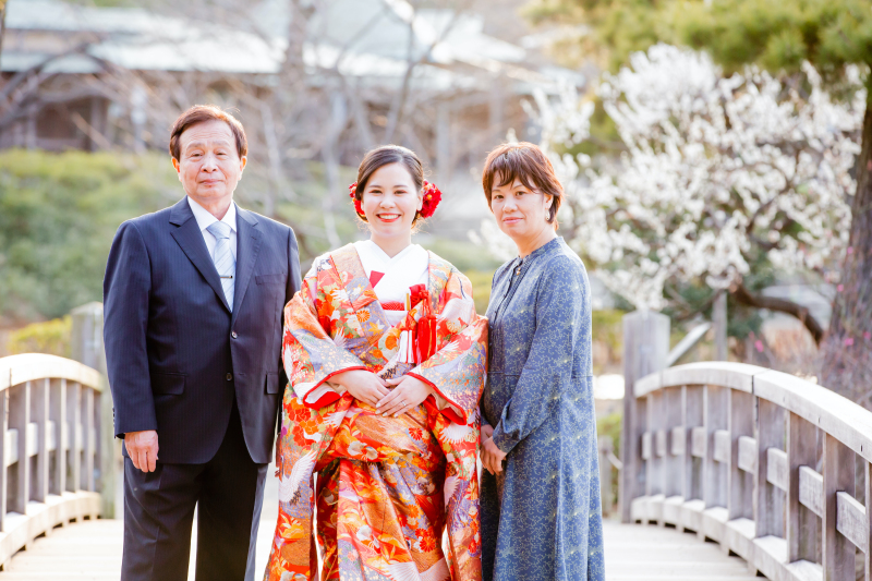 親御様と一緒に