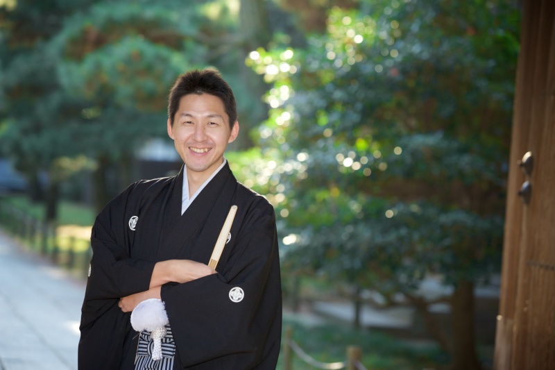 ご新郎様ソロショット