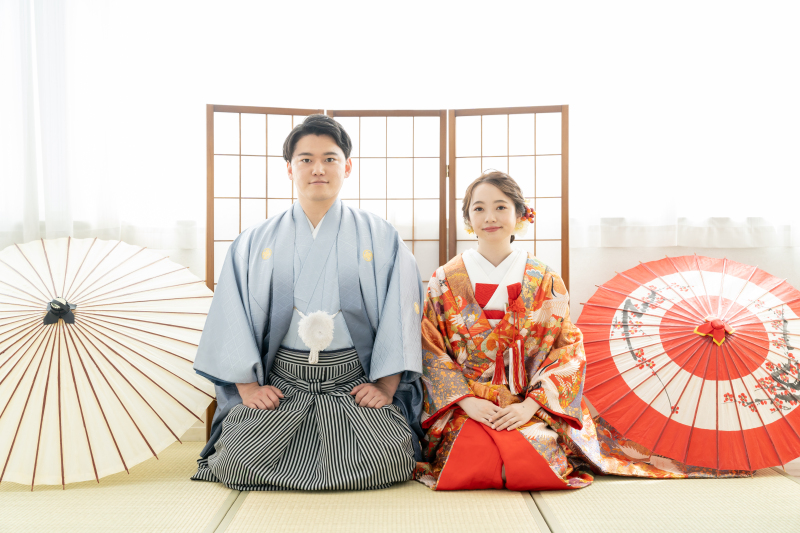 お座りショット