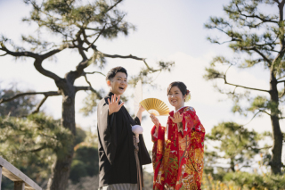 和装♪三渓園撮影