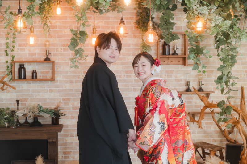 振り返りショット