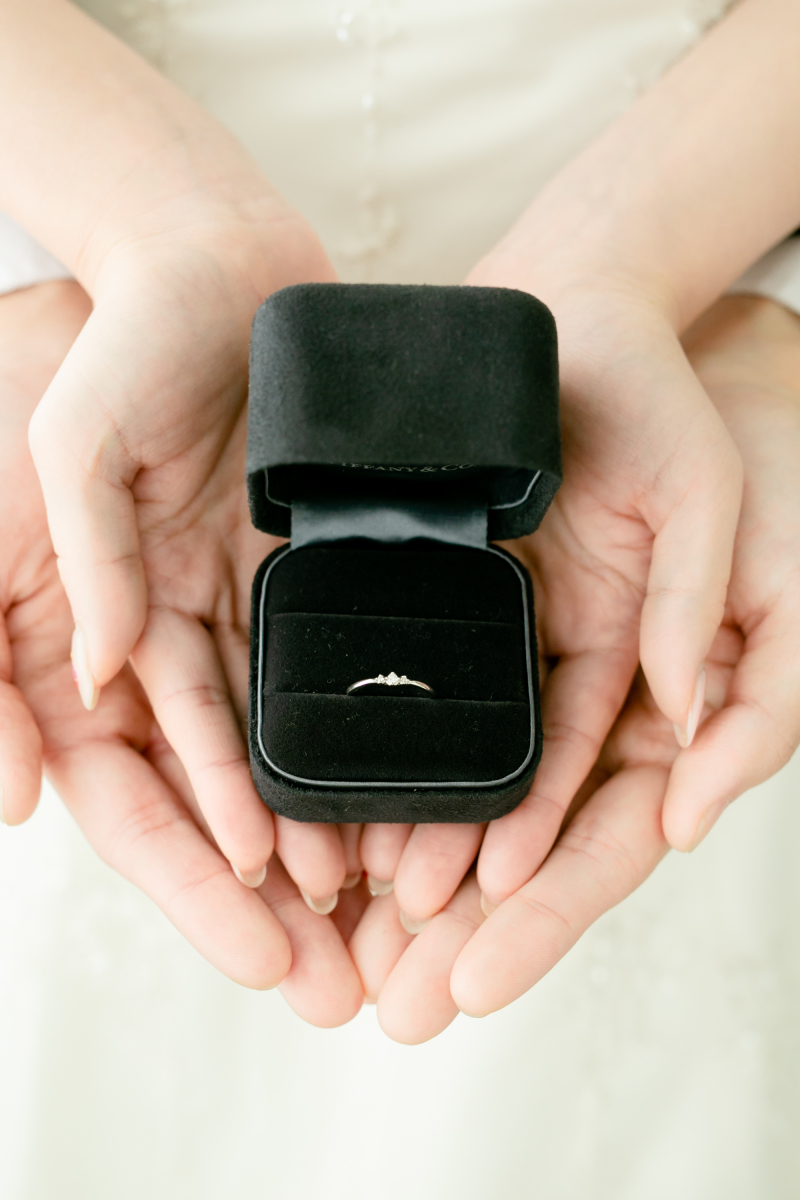 大事な指輪も記念に・・・♡