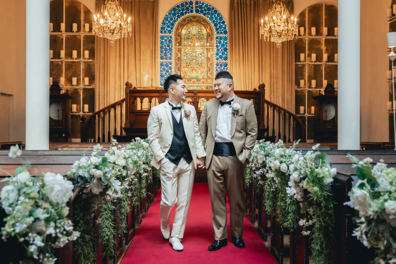 LGBT　洋装&times;タキシード　チャペル撮影