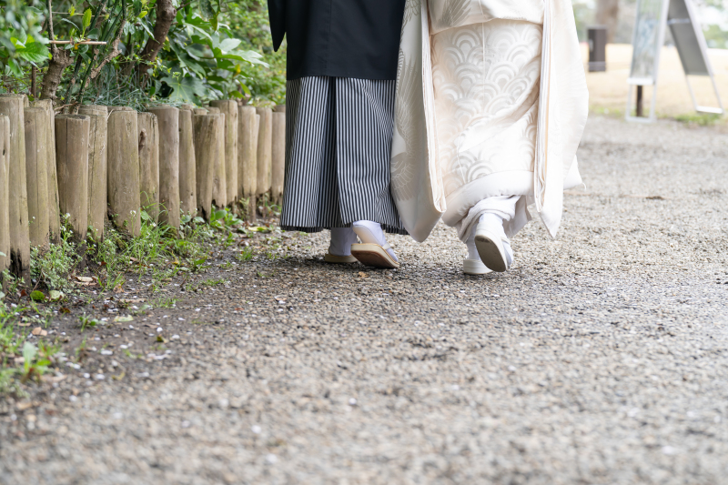 お足元ショット