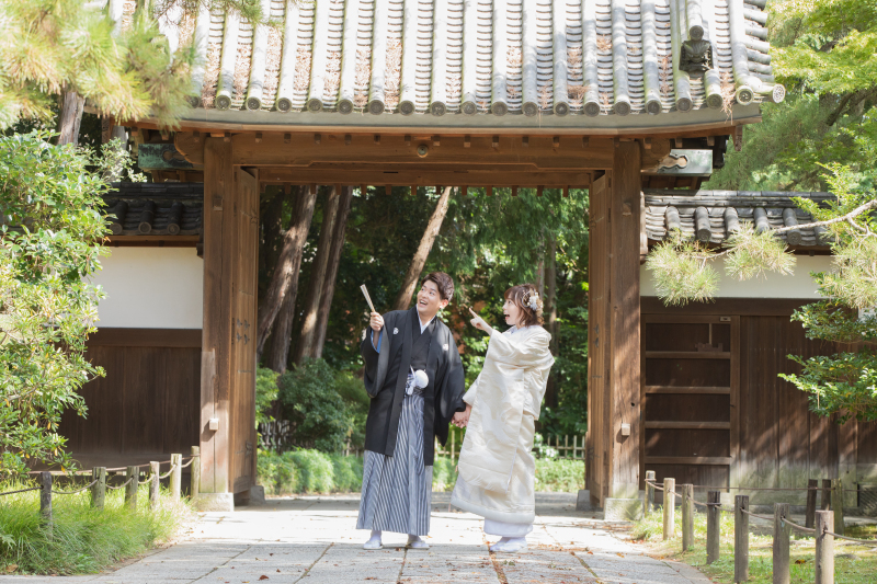 ふたりで指差して・・