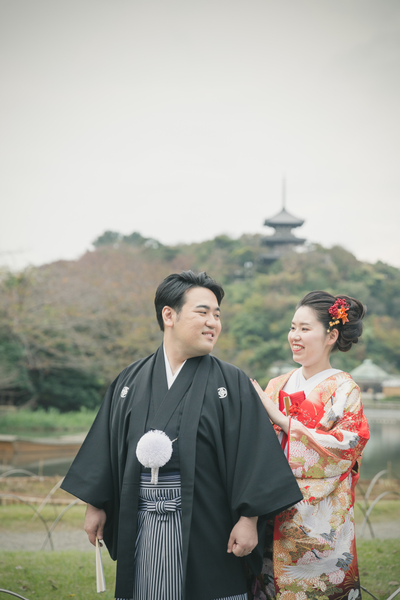 歴史ある場所で