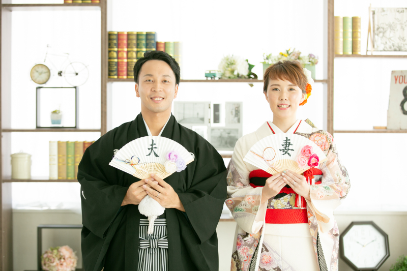 手作りの扇子で＾＾