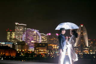 桜ロケとエンゲージメントフォト