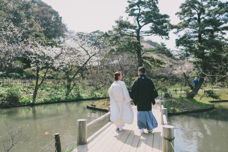 ポカポカ陽気の中